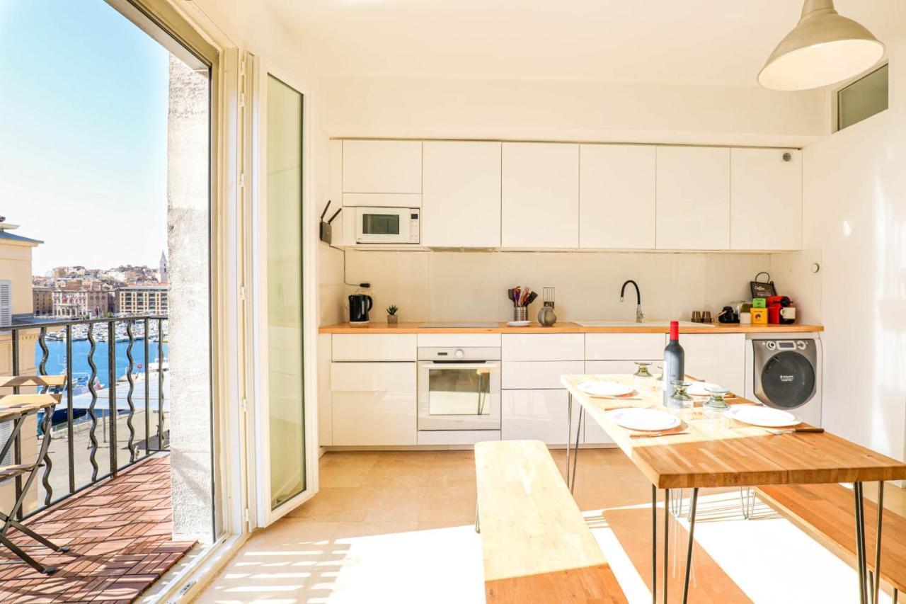 Le Pytheas - Vue Vieux-Port Avec Terrasse Et Clim Apartment Marseille Ngoại thất bức ảnh