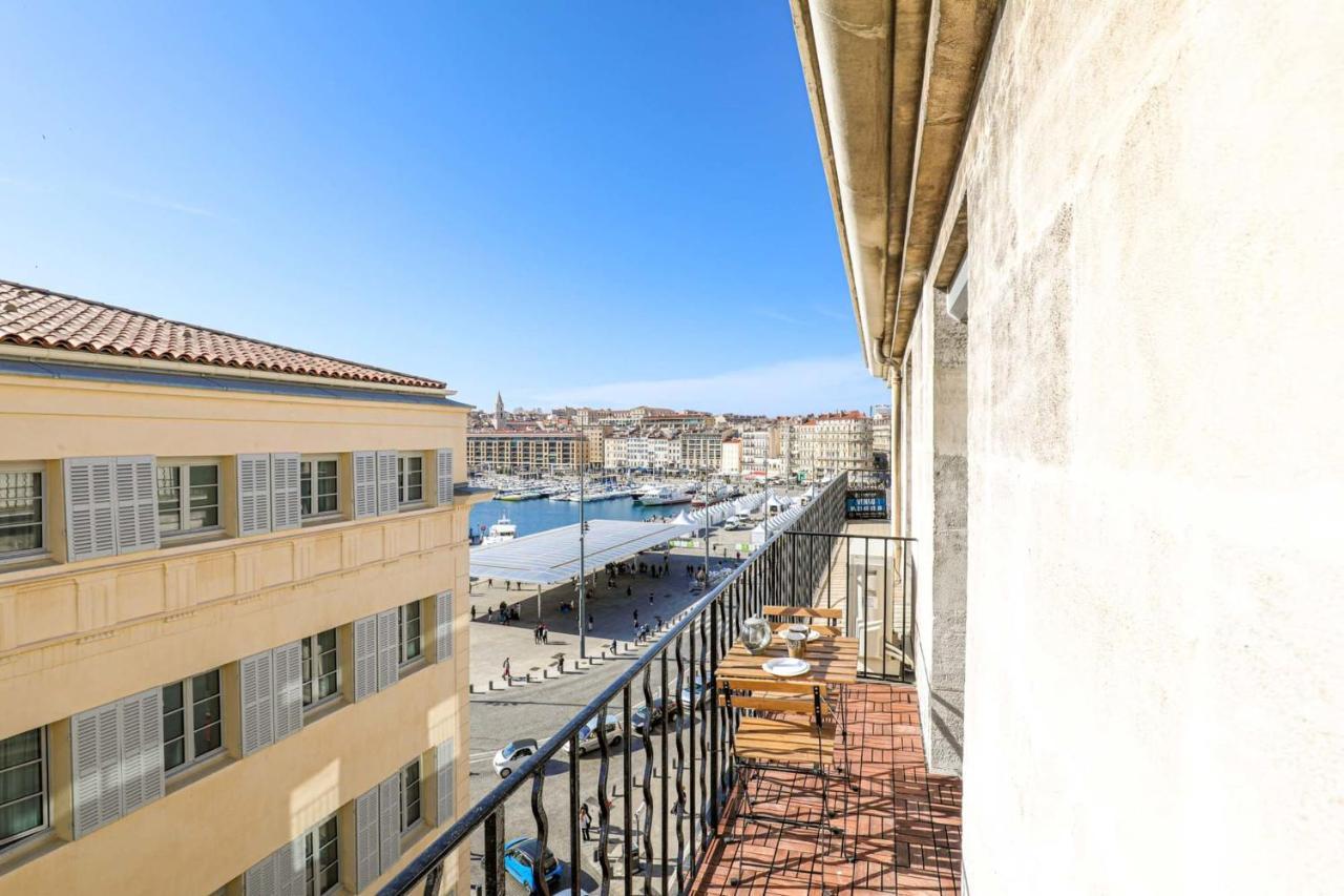 Le Pytheas - Vue Vieux-Port Avec Terrasse Et Clim Apartment Marseille Ngoại thất bức ảnh